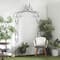 8ft. Black Iron Traditional Garden Archway Arbor
